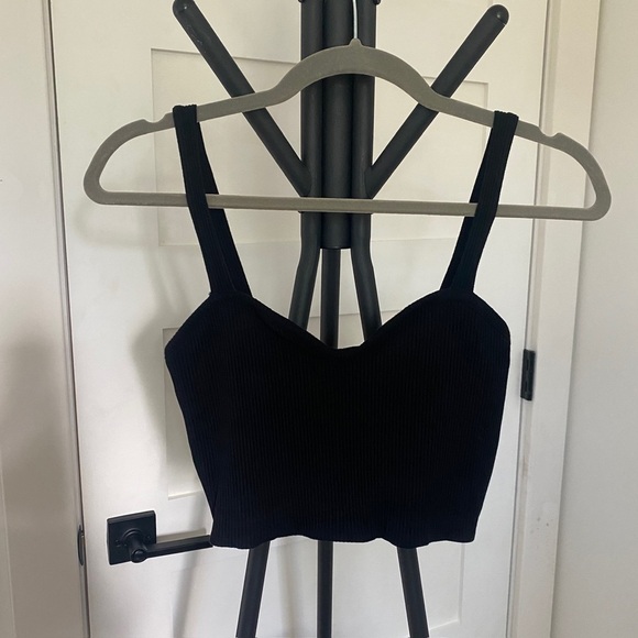 NWOT - Ribbed Crop Top - Picture 2 of 5